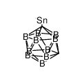 (CH3)3Sn-1,7-B10C2H11 Structure
