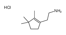 2-(2,3,3-trimethyl-1-cyclopentenyl)ethanamine hydrochloride Structure
