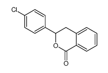 3-(4-chlorophenyl)-3,4-dihydroisochromen-1-one Structure