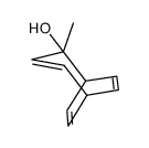 4-methylbicyclo[3.2.2]nona-2,6,8-trien-4-ol结构式