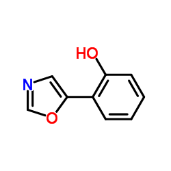 2-(1,3-Oxazol-5-yl)phenol Structure
