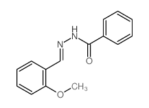 N-[(2-methoxyphenyl)methylideneamino]benzamide picture