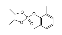 2,6-Dimethylphenyl diethylphosphate结构式