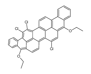 trichloro-5,10-diethoxyviolanthrene Structure