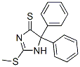 2-(Methylthio)-5,5-diphenyl-2-imidazoline-4-thione Structure