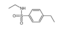 N,4-diethylbenzenesulfonamide结构式