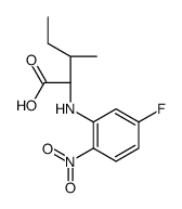 (2S,3S)-2-(5-fluoro-2-nitroanilino)-3-methylpentanoic acid Structure