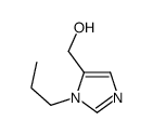 (1-Propyl-1H-imidazol-5-yl)methanol Structure