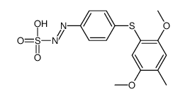 (4-((2,5-Dimethoxy-4-methylphenyl)thio)phenyl)diazenesulfonic acid picture