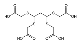 (Propandiylidentetrathio)tetraessigsaeure结构式