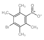 1-溴-2,3,5,6-四甲基-4-硝基苯结构式