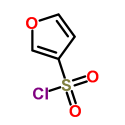 3-furansulfonyl chloride Structure