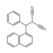 Propanedinitrile,2-(1-naphthalenylphenylmethyl)- structure