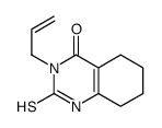 3-prop-2-enyl-2-sulfanylidene-5,6,7,8-tetrahydro-1H-quinazolin-4-one结构式