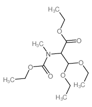 L-Serine,3-ethoxy-N-(ethoxycarbonyl)-O-ethyl-N-methyl-, ethyl ester (9CI) structure