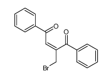 2-bromomethyl-1,4-diphenyl-but-2c-ene-1,4-dione结构式
