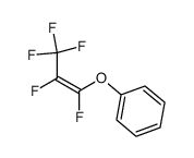 cis-1,2,3,3,3-Pentafluoro-1-phenoxypropene Structure
