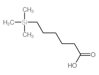 6-(三甲基硅基)己酸结构式