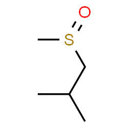 Isobutylmethyl sulfoxide structure