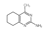 4-Methyl-5,6,7,8-tetrahydroquinazolin-2-amine Structure