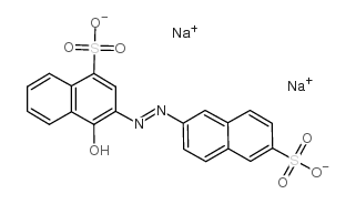 NAPHTHALENE SCARLET B structure