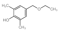 4-(ethoxymethyl)-2,6-dimethyl-phenol结构式