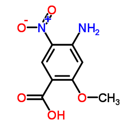4-Amino-2-methoxy-5-nitrobenzoic acid picture