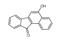 5-hydroxy-benzo[a]fluoren-11-one结构式