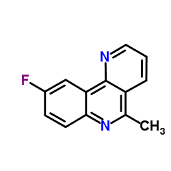 9-Fluoro-5-methylbenzo[h][1,6]naphthyridine Structure