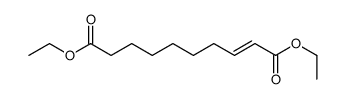 diethyl dec-2-enedioate结构式