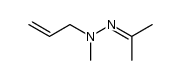 Acetone methylallyl hydrazone结构式