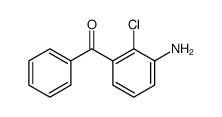 (3-amino-2-chlorophenyl)-phenylmethanone结构式