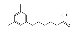 6-(3,5-dimethylphenyl)hexanoic acid结构式
