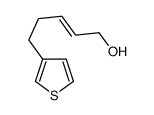 5-thiophen-3-ylpent-2-en-1-ol Structure