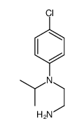 N'-(4-chlorophenyl)-N'-propan-2-ylethane-1,2-diamine Structure