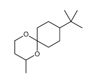 9-(1,1-dimethylethyl)-2-methyl-1,5-dioxaspiro[5.5]undecane Structure