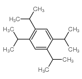 Benzene,1,2,4,5-tetrakis(1-methylethyl)- Structure