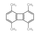 1,4,5,8-tetramethylbiphenylene Structure
