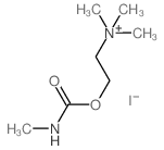 Ethanaminium,N,N,N-trimethyl-2-[[(methylamino)carbonyl]oxy]-, iodide (1:1)结构式