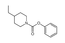 phenyl 4-ethylpiperidine-1-carboxylate结构式