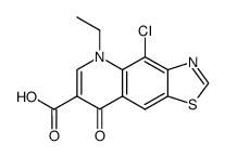 4-chloro-5-ethyl-8-oxo-5,8-dihydro-thiazolo[5,4-g]quinoline-7-carboxylic acid Structure