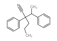 Benzenepropanenitrile, b-methyl-a-phenyl-a-propyl-结构式