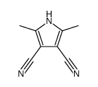 2,5-dimethyl-3,4-dicyanopyrrole Structure