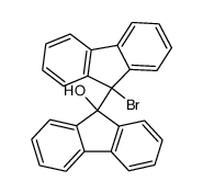 9'-Brom-9,9'-bifluoren-9-ol Structure