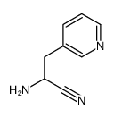 3-Pyridinepropanenitrile,alpha-amino-(9CI) structure
