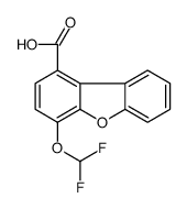 4-(difluoromethoxy)dibenzofuran-1-carboxylic acid Structure