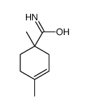 1,4-Dimethyl-3-cyclohexene-1-carboxamide结构式
