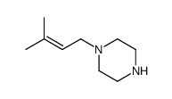 Piperazine,1-(3-methyl-2-butenyl)- (6CI,9CI)结构式