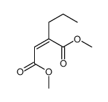 dimethyl 2-propylbut-2-enedioate结构式