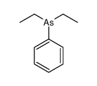 Diethyl(phenyl)arsine Structure